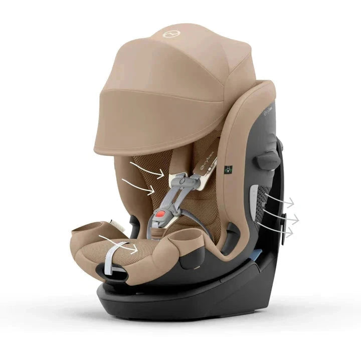 Cybex Callisto G All in One 360 Rotating Car Seat w/Canopy