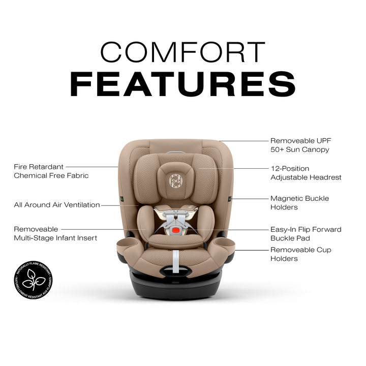 Cybex Callisto G All in One 360 Rotating Car Seat