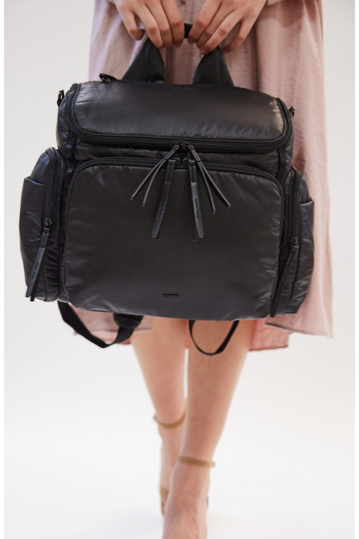 Caraa Baby Bag - Medium Black Nylon