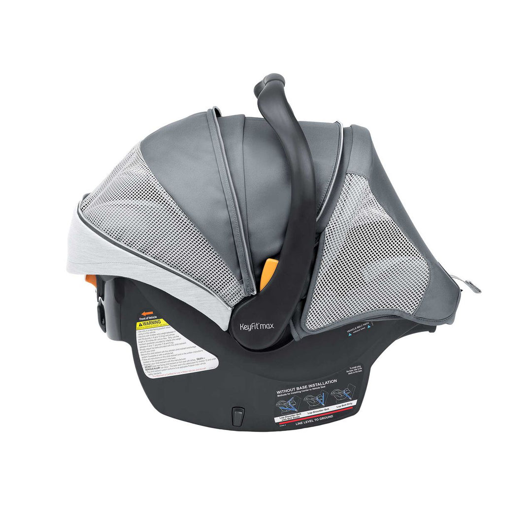 Chicco KeyFit Max Zip ClearLux Infant Car Seat w/base