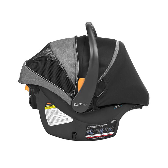 Chicco KeyFit Max Zip ClearLux Infant Car Seat w/base