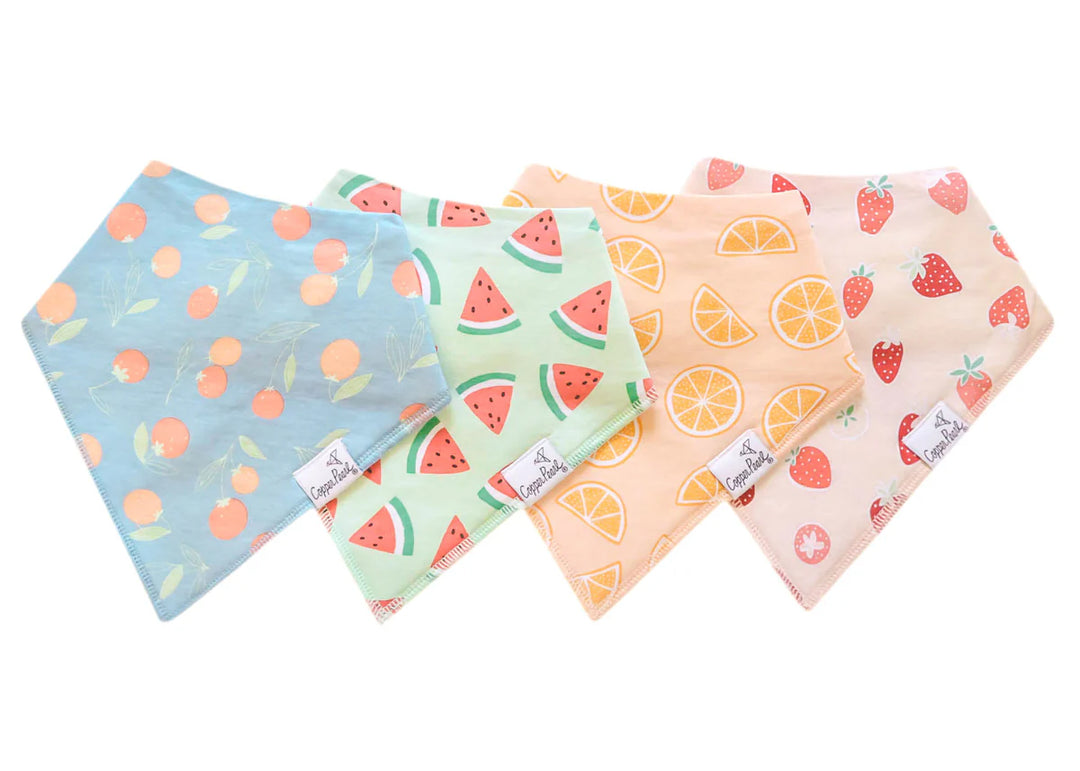 Baby Bandana Bibs - Clementine