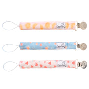 Copper Pearl Pacifier Clip - 3 pk