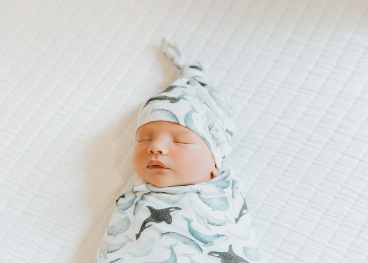 Knit Swaddle Blanket - Kai