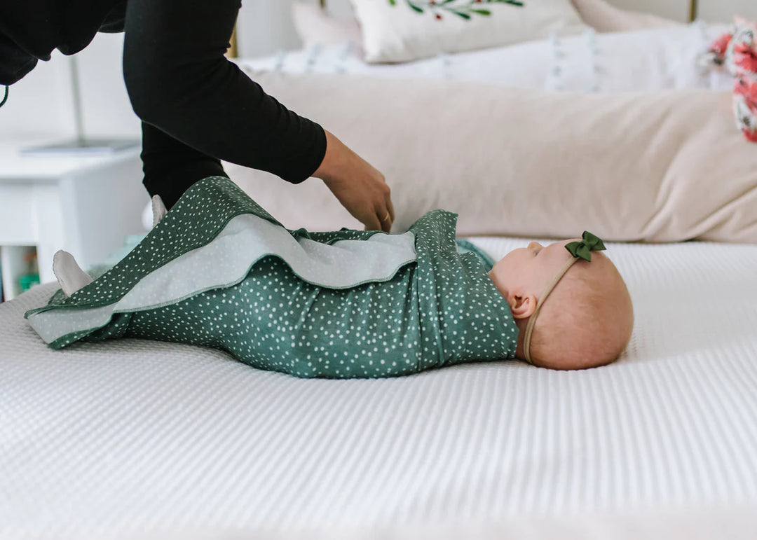 Knit Swaddle Blanket - Juniper