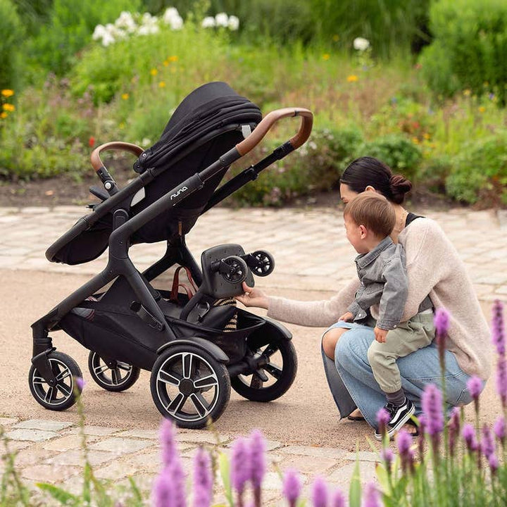 Nuna DEMI Next Stroller + Rider Board