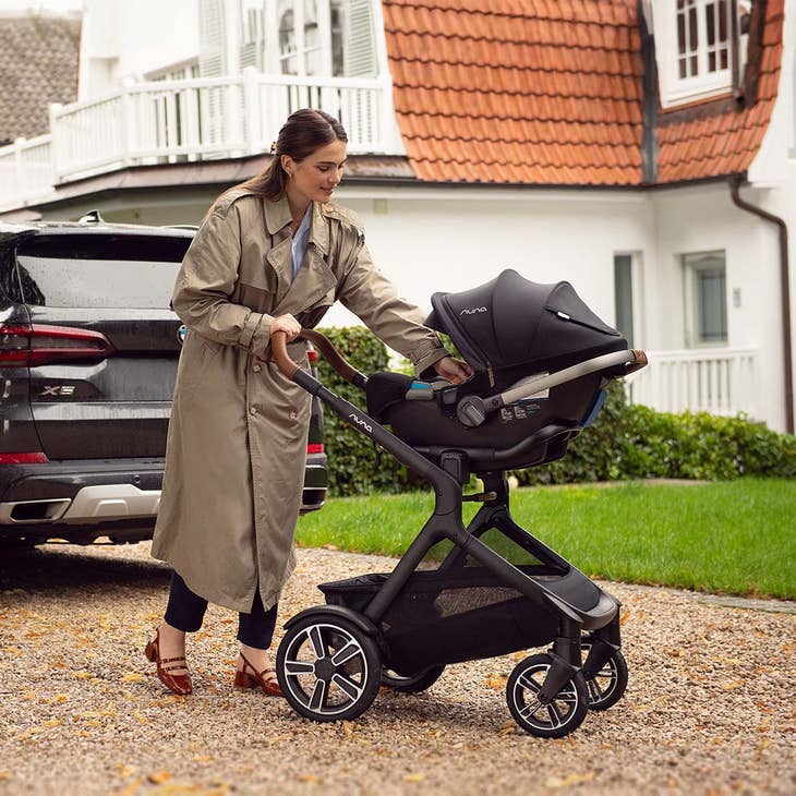 Nuna DEMI Next PIPA Aire RX Car Seat Rider Board Travel System