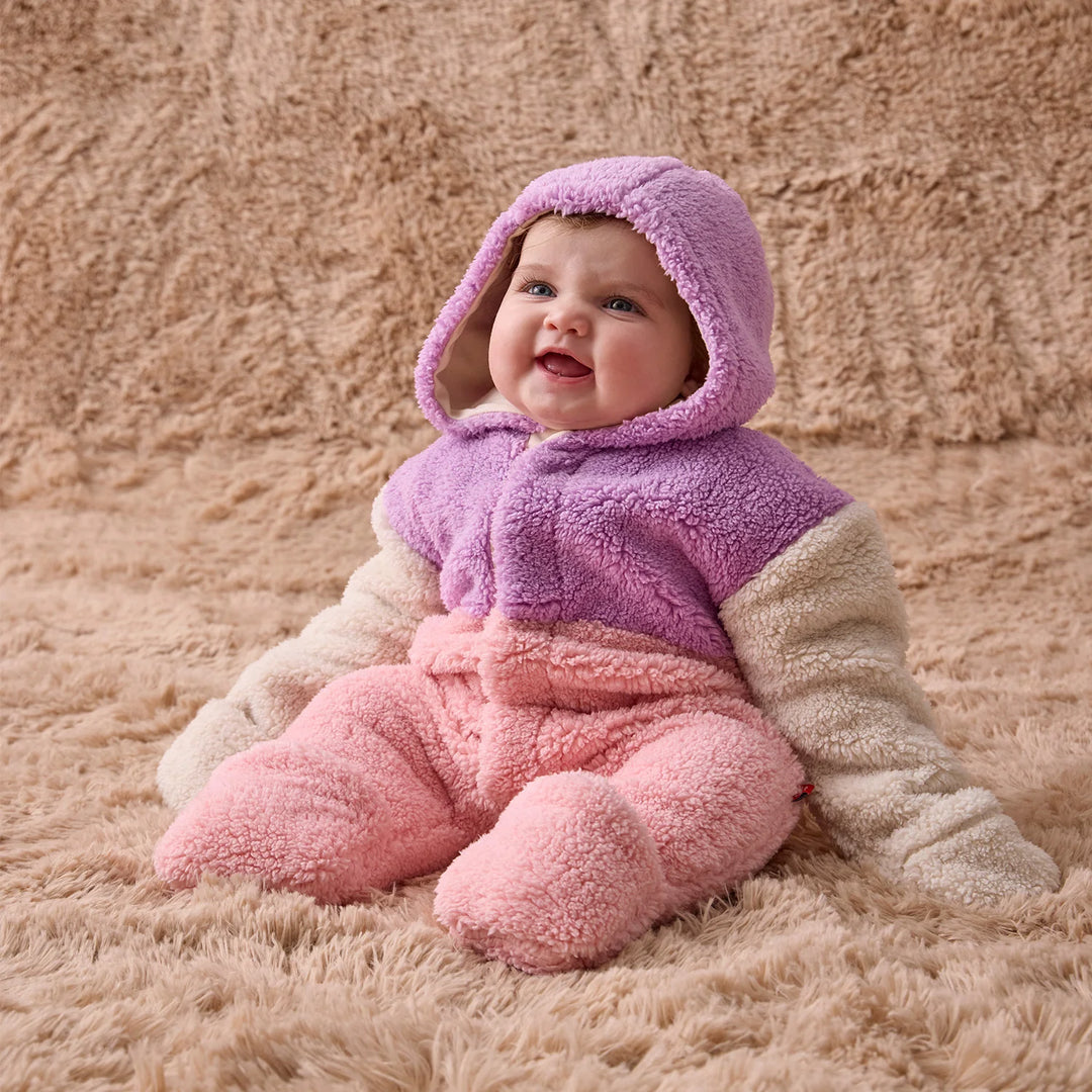 Magnetic Me Sherpa Pink Colorblock Pram