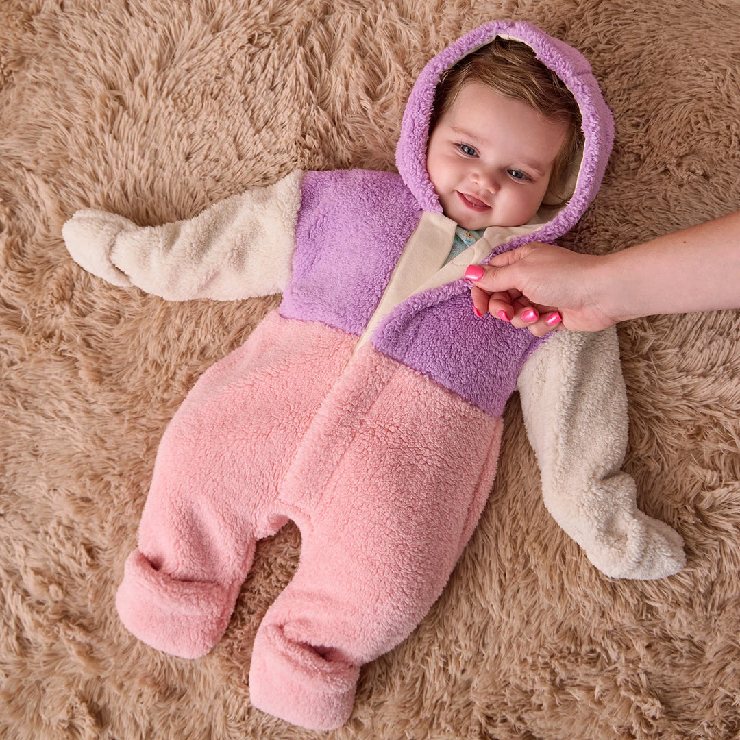 Magnetic Me Sherpa Pink Colorblock Pram