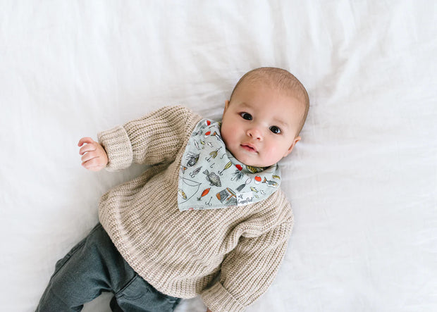 Baby Bandana Bibs - Lumberjack