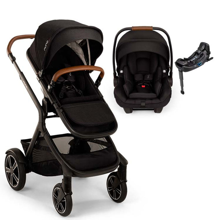 Nuna DEMI Next + PIPA Aire RX Car Seat + Rider Board Travel System