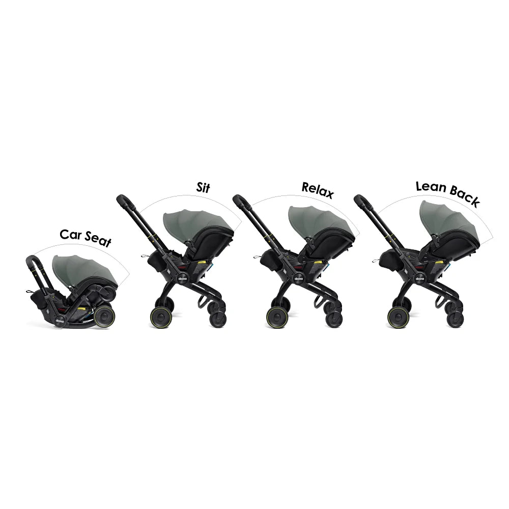 NEW! Doona X All-in-One Car Seat & Stroller with Latch Base