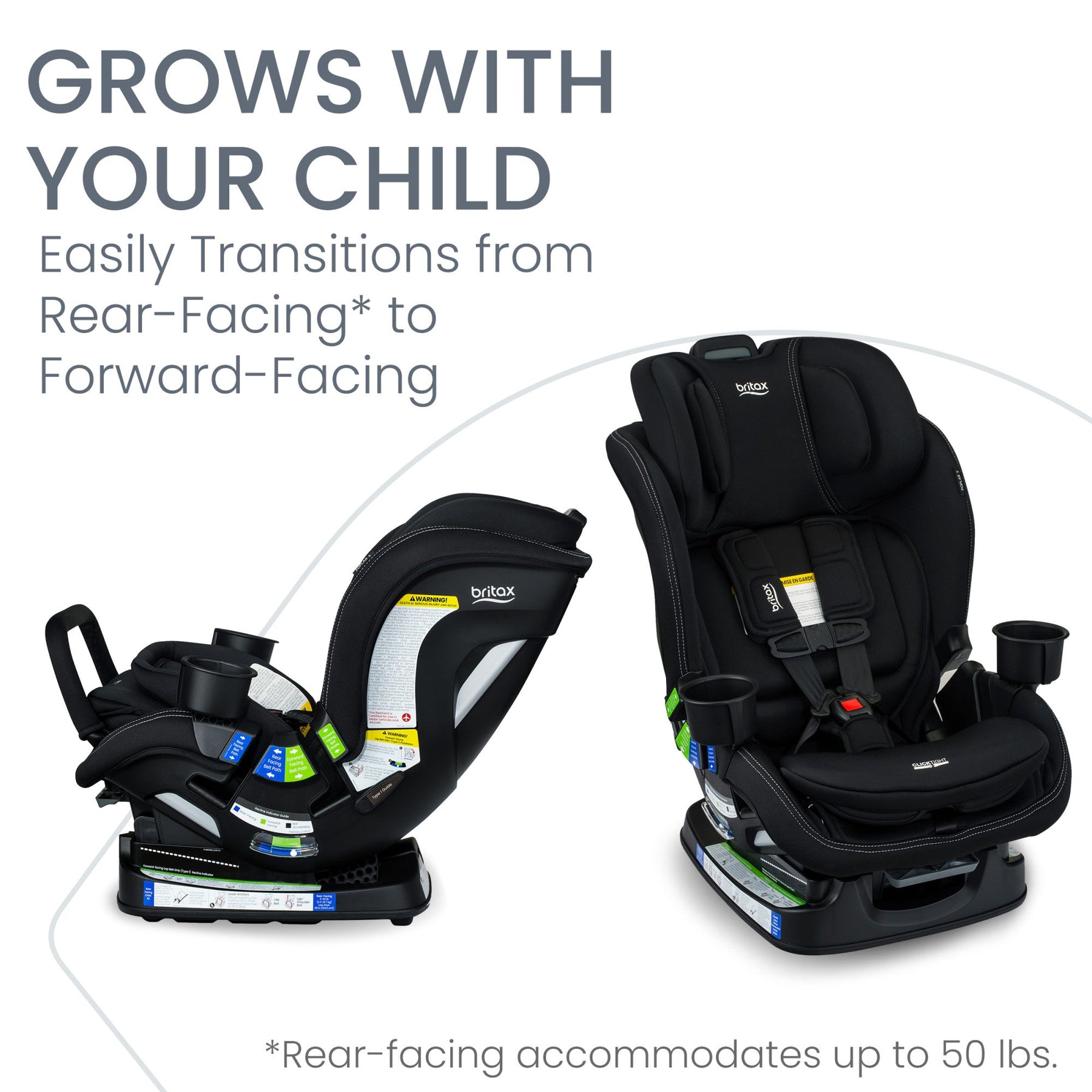 britax poplar Britax Poplar S Convertible 2-in-1 Car Seat with ClickTight – Baby Grand