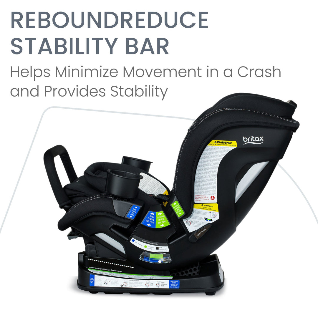 britax poplar rebound bar Britax Poplar S Convertible 2-in-1 Car Seat with ClickTight – Baby Grand