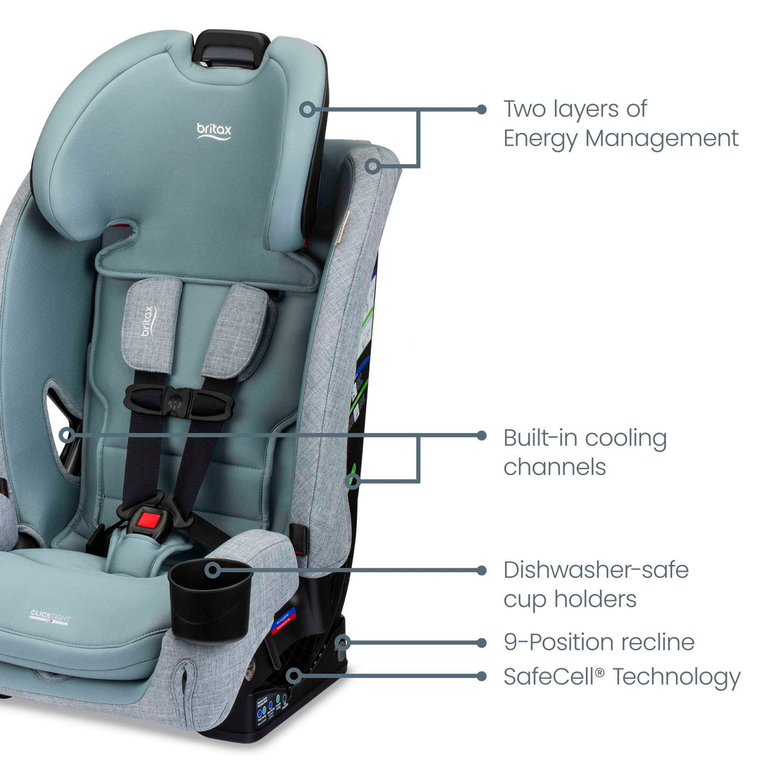 britax harness booster seat Britax One4Life Slim All-in-One Car Seat – Baby Grand