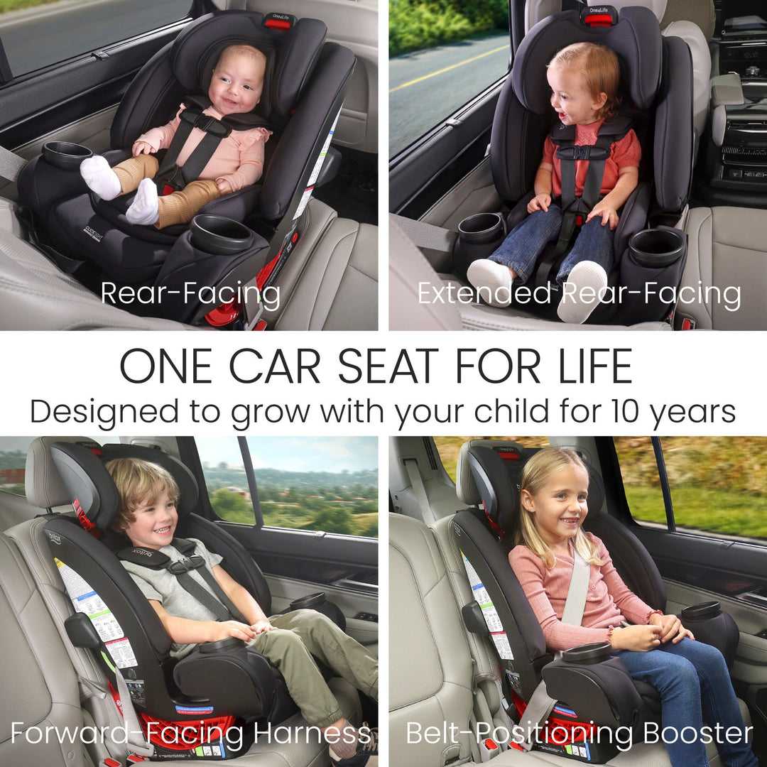britax one4life forward facing limits Britax One4Life All-in-One Car Seat with ClickTight Installation + SafeWash Fabrics