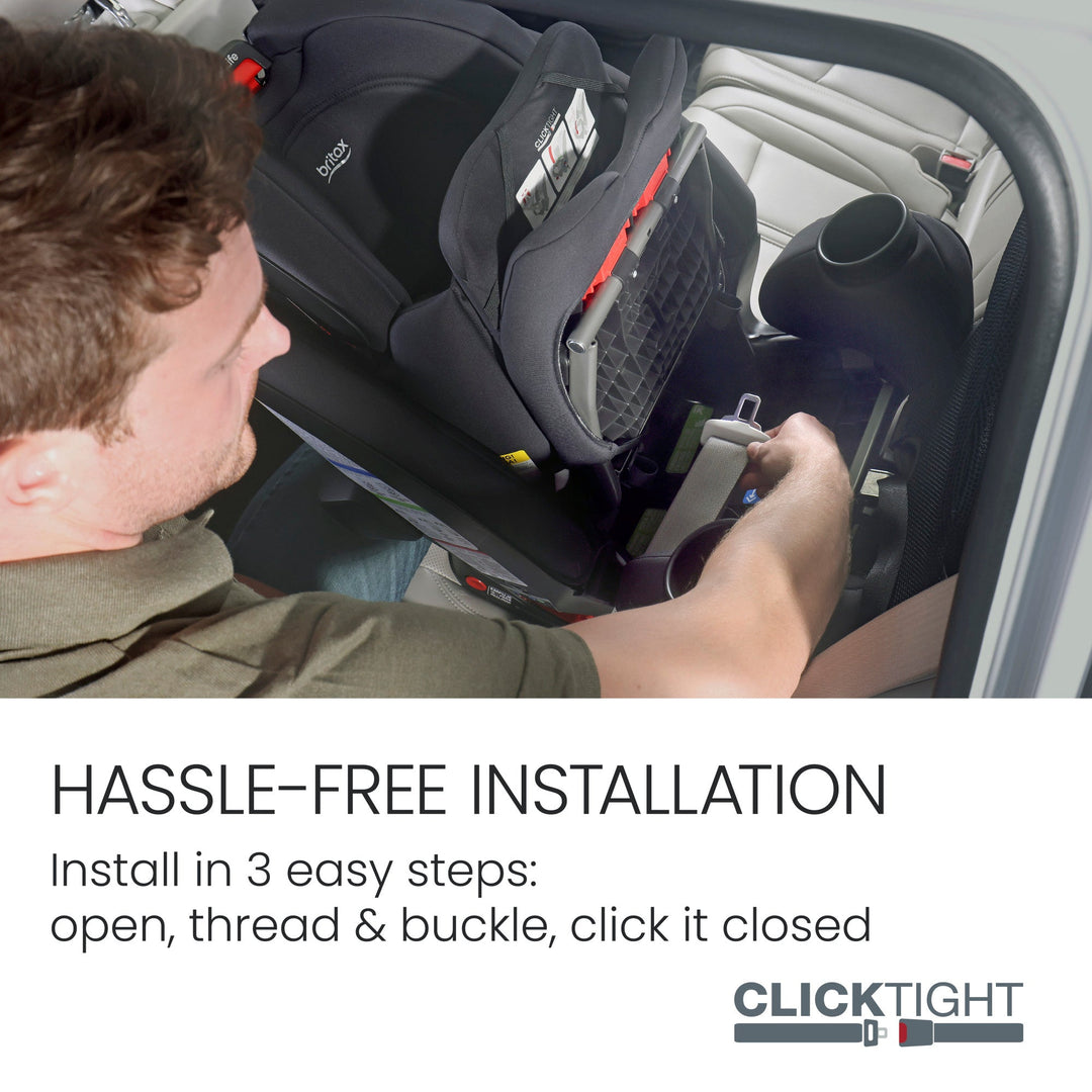 how to put in a britax car seat Britax One4Life All-in-One Car Seat with ClickTight Installation + Saf – Baby Grand