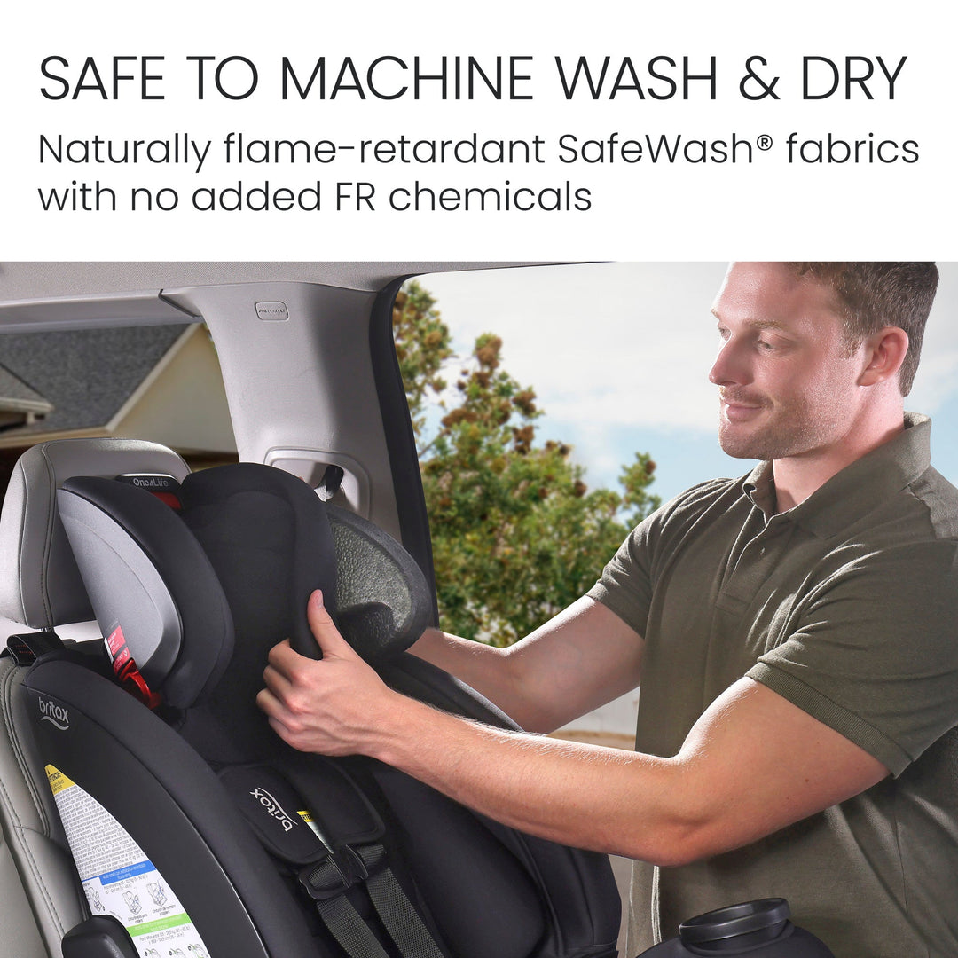 how to install a britax infant car seat Britax One4Life All-in-One Car Seat with ClickTight Installation + Saf – Baby Grand