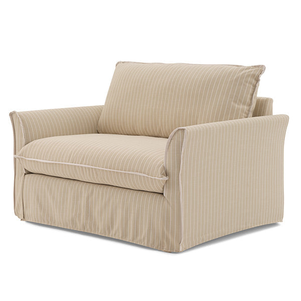 BEST CHAIR - OXFORD  Chair-And-A-Half with Down Blend Cushions