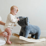 Plush Elephant Rocker