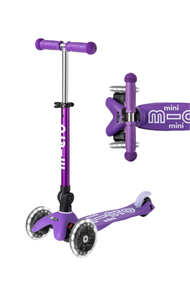 Micro Mini Foldable LED Scooter