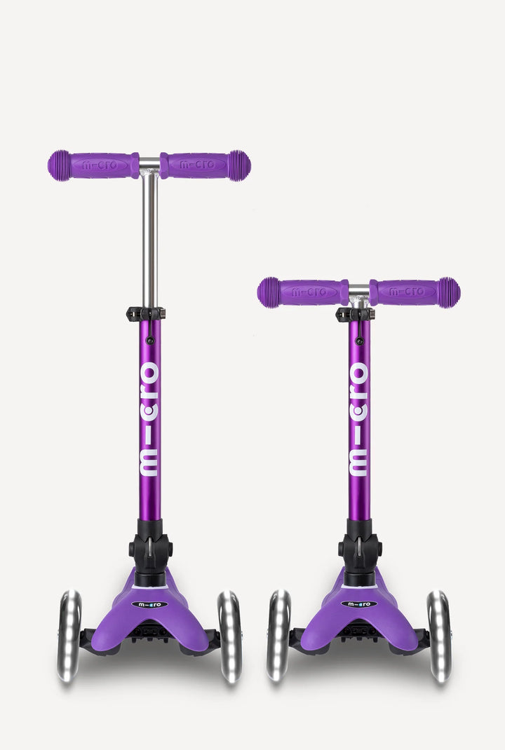 Micro Mini Foldable LED Scooter