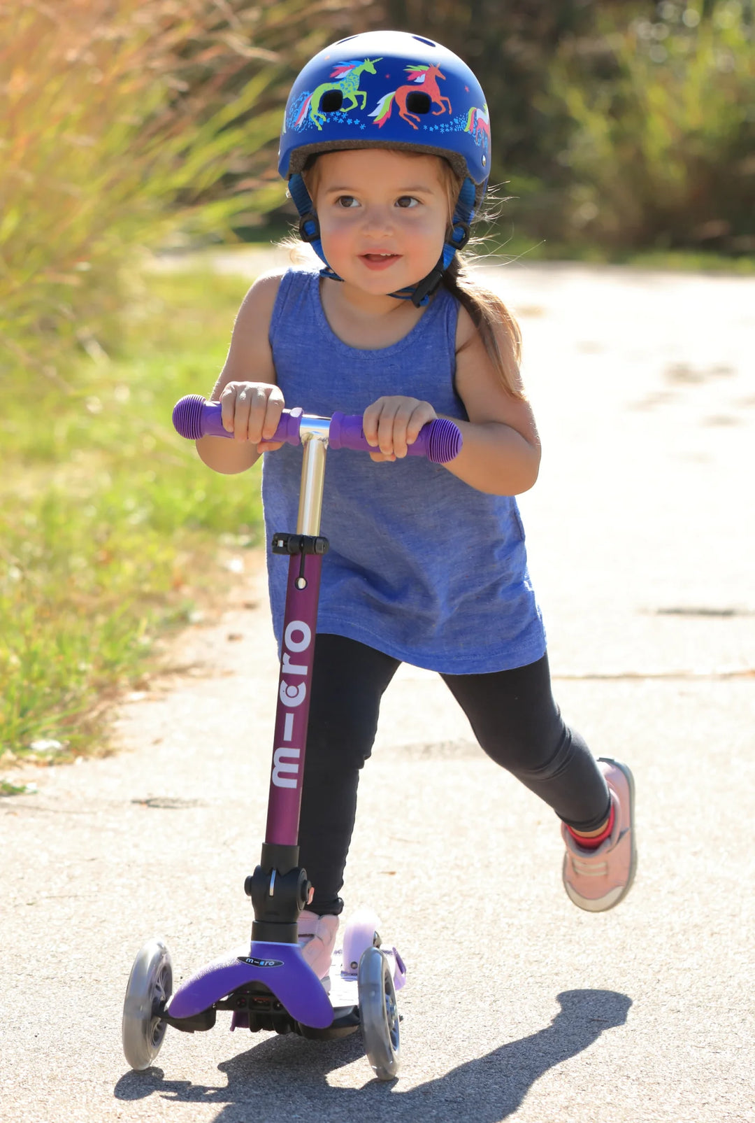 Micro Mini Foldable LED Scooter