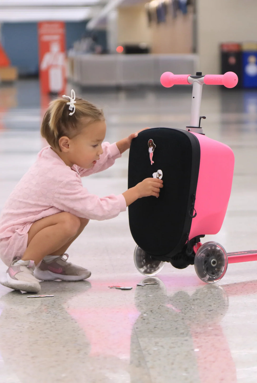 Micro Scooter Luggage Junior LED Patch & Play