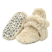 Zutano Furry Booties - Oat