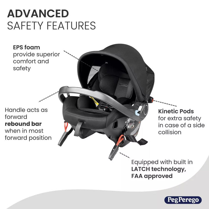 Peg City Loop + Mobility Infant Carseat - Air Travel Friendly