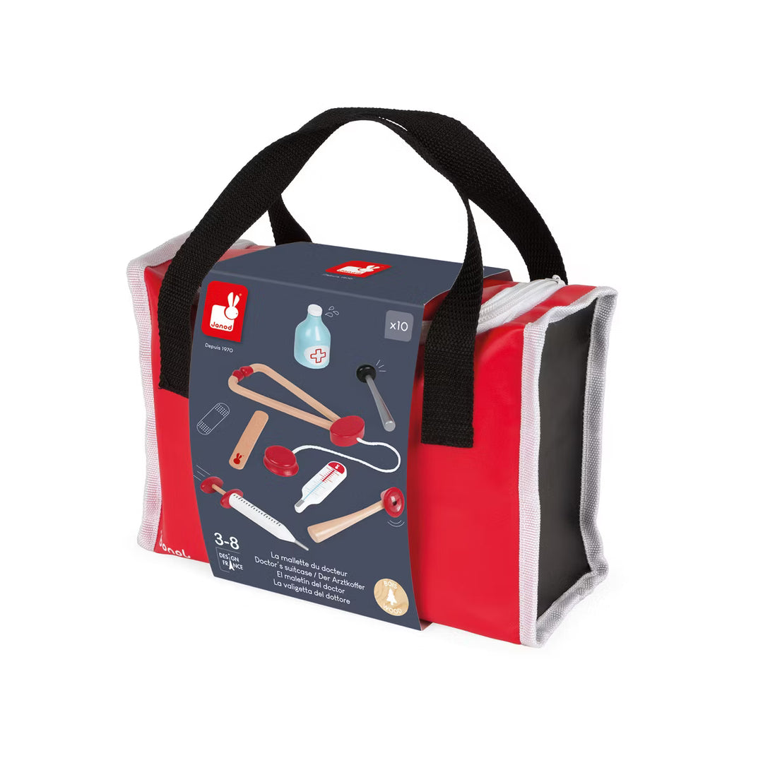 Janod Doctor's Suitcase Toy Set