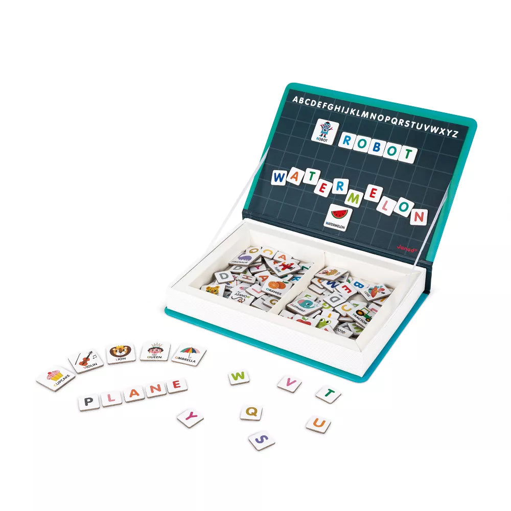 Janod Magneti' Book Alphabet Game