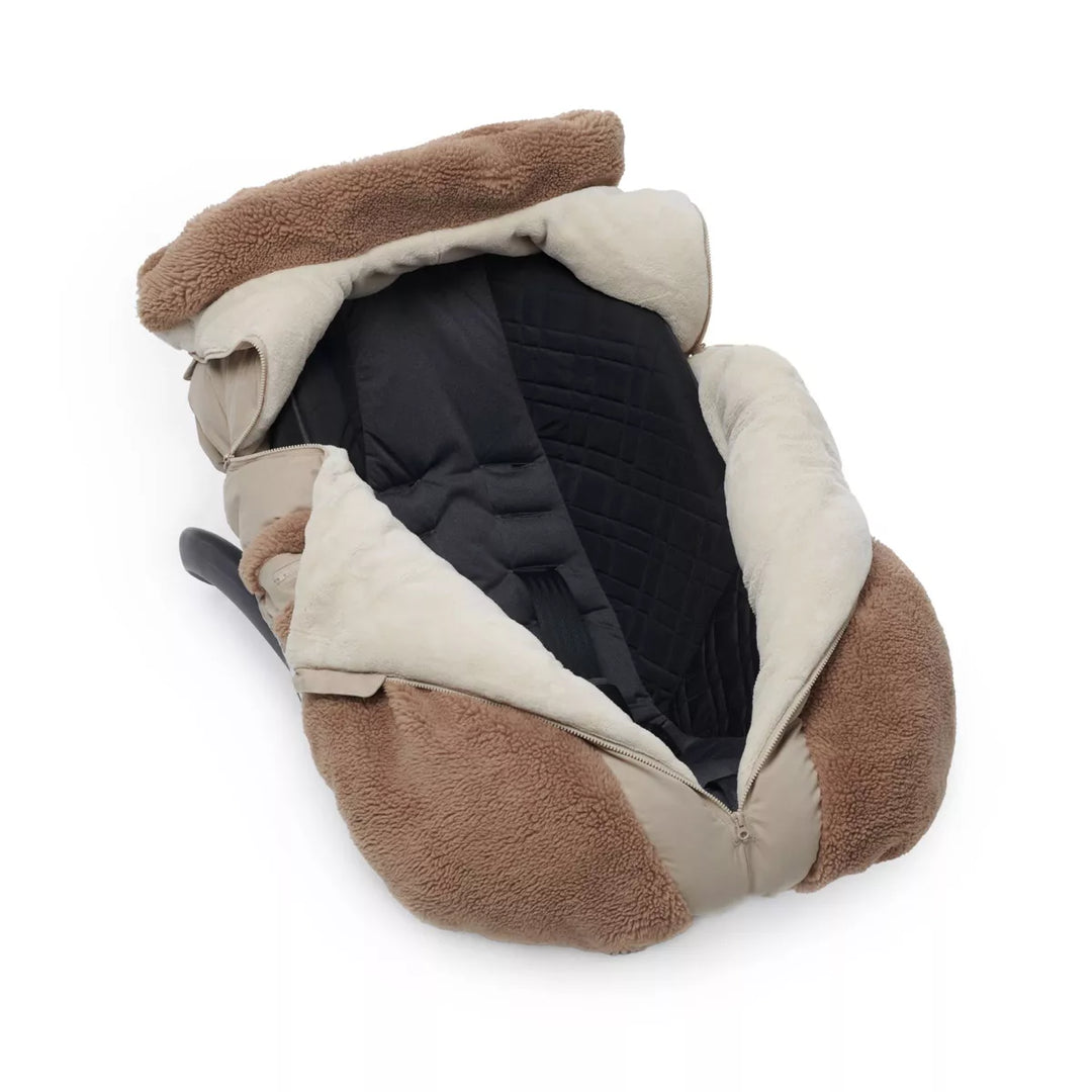 7 A.M. Car Seat Cocoon - Oat Cacao