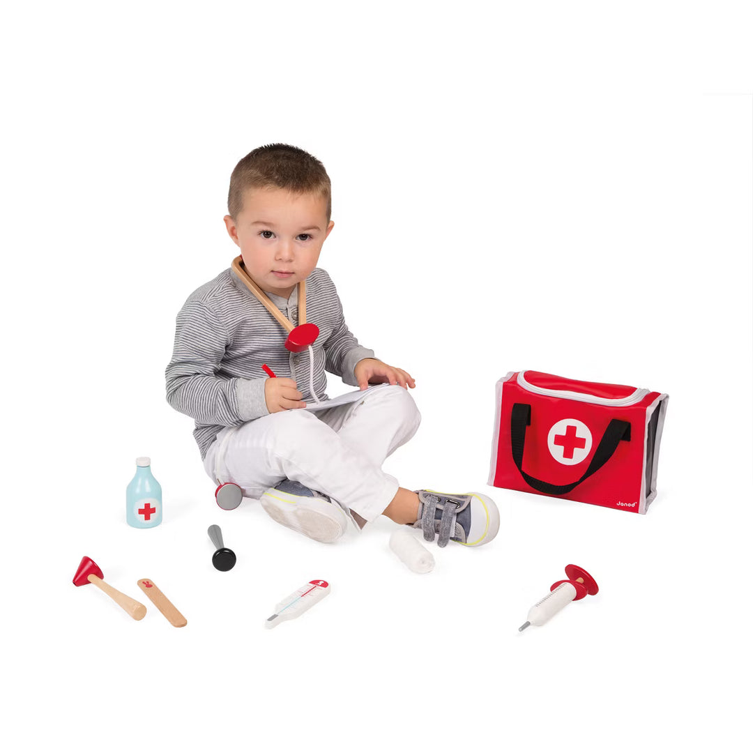 Janod Doctor's Suitcase Toy Set