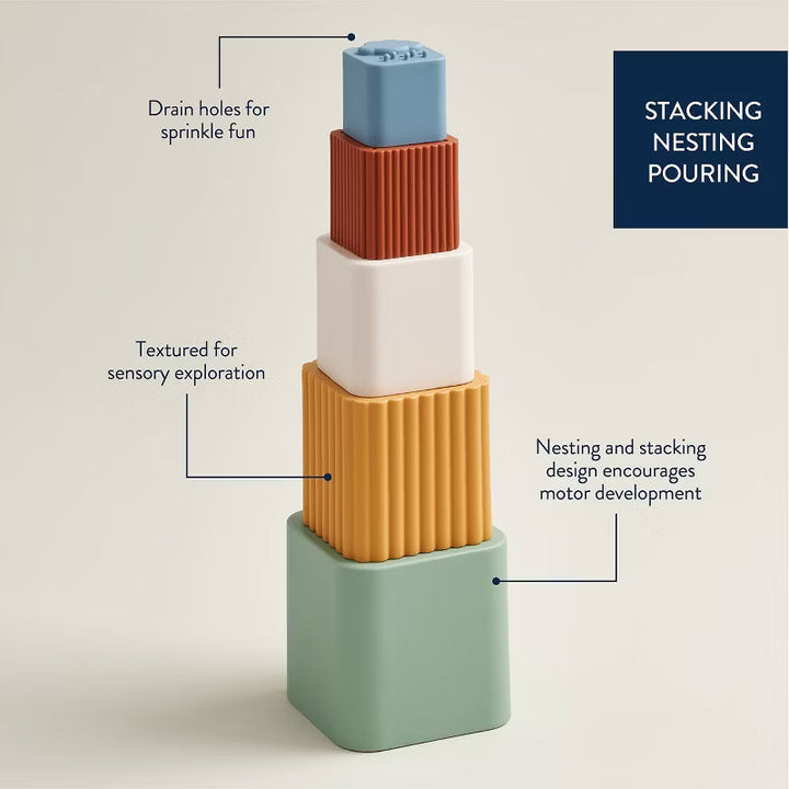 Itzy Sprinkle Bathtime Nesting Cups