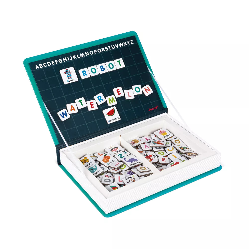 Janod Magneti' Book Alphabet Game