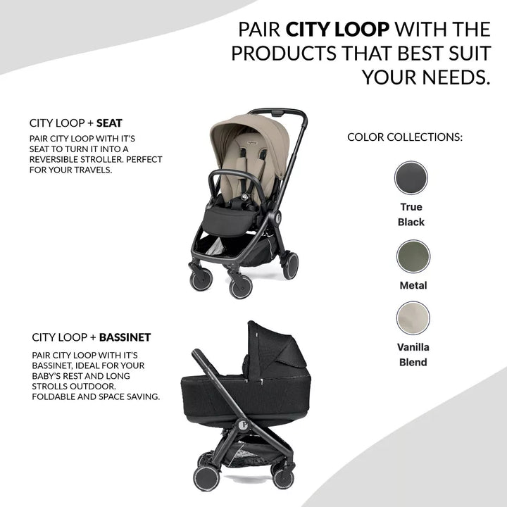 Peg City Loop + Mobility Infant Carseat - Air Travel Friendly