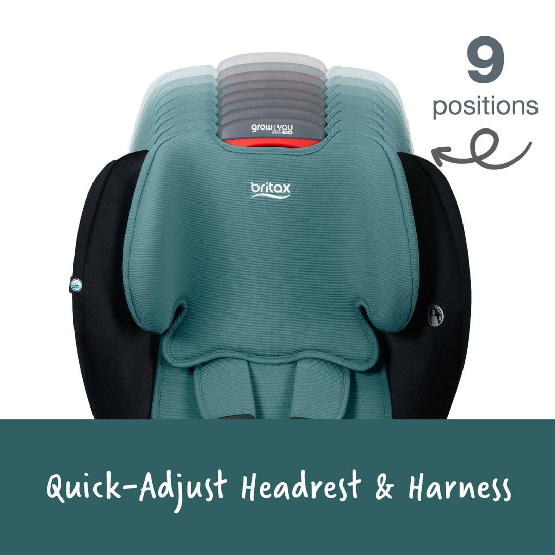 how to adjust britax car seat headrest Britax Grow With You Clicktight Harness-to-Booster Seat – Baby Grand