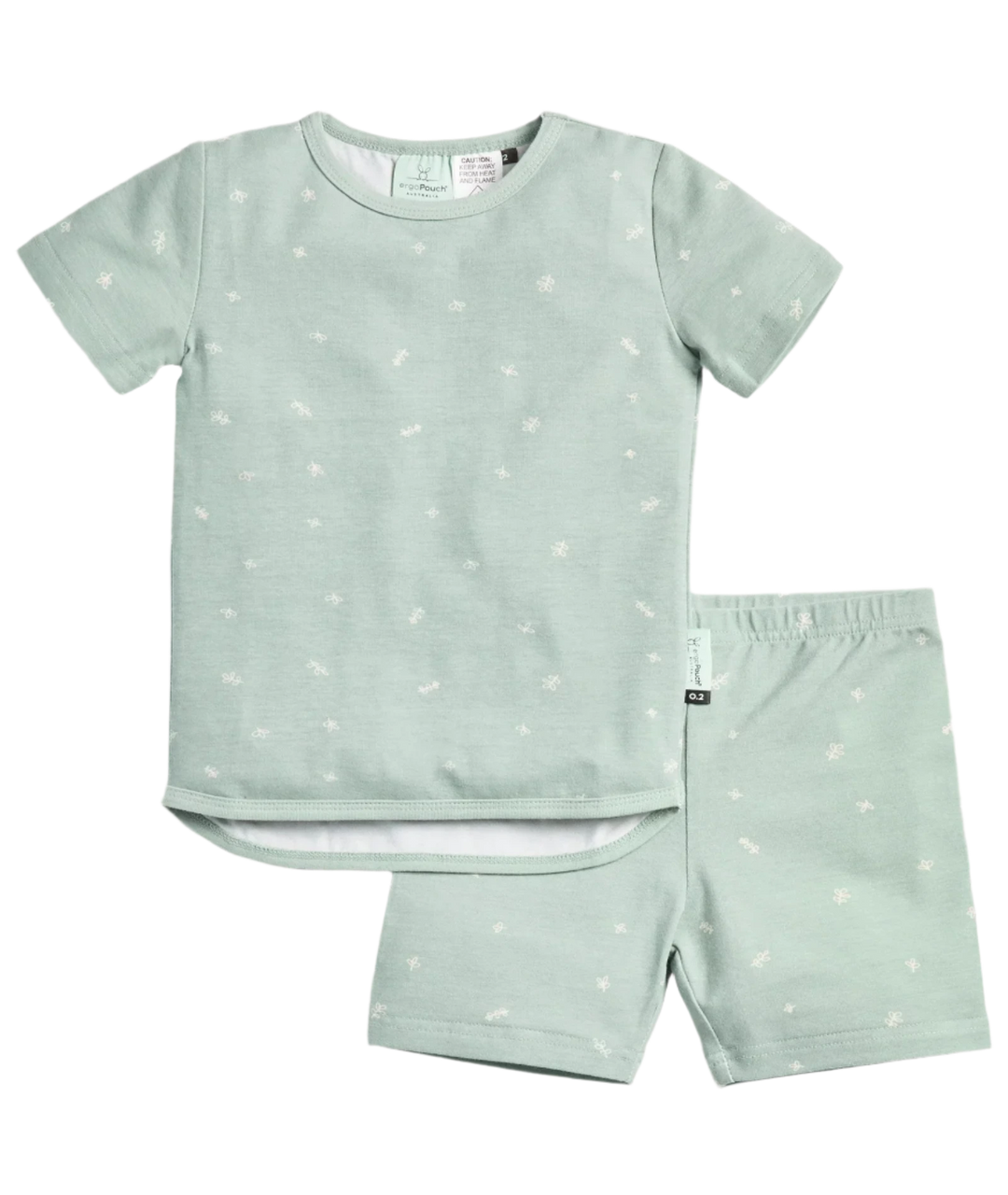 Ergopouch Short Sleeve Pajamas 0.2 TOG - 2Y