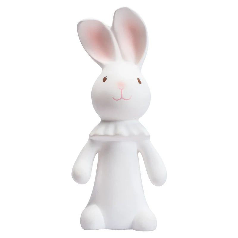 Tikiri Toys Havah the Bunny Organic Natural Rubber Squeaker Toy