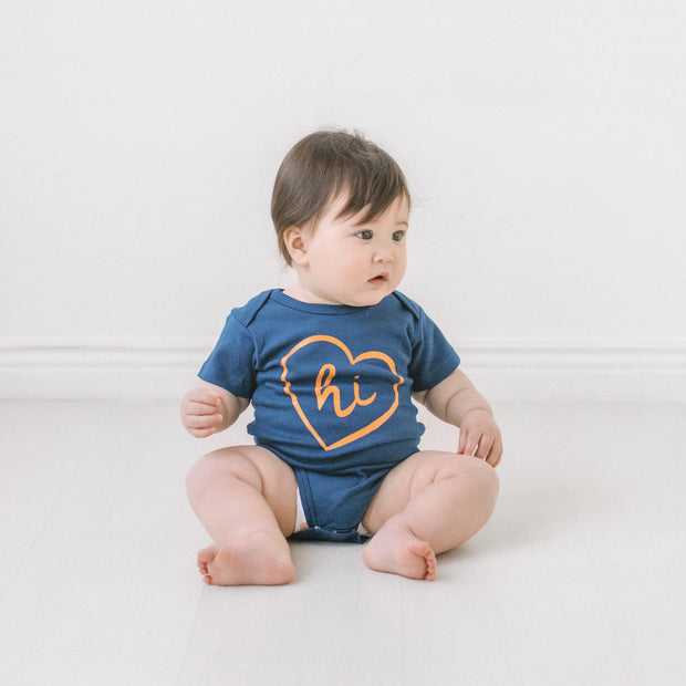 Hi Heart Baby Onesie Bodysuit