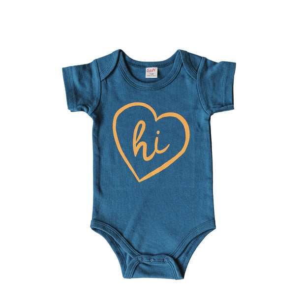 Hi Heart Baby Onesie Bodysuit