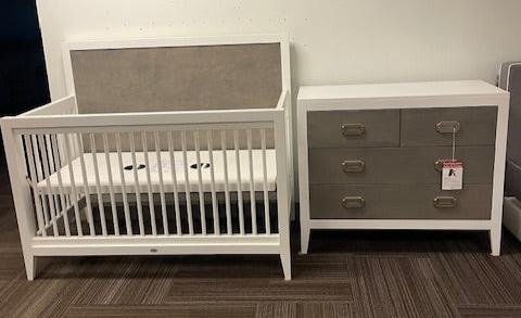 modern convertible crib with dresser Babyletto Peggy 3-in-1 Convertible Crib and Palma Dresser Baby Grand