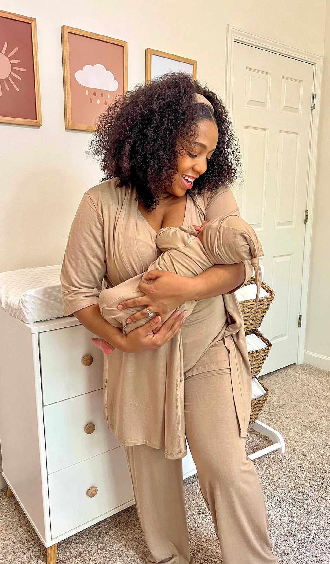 Everly Grey Mommy & Me Analise 5pc PJ Set