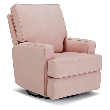 Best Chairs Ellie Swivel Glider Recliner Baby Grand