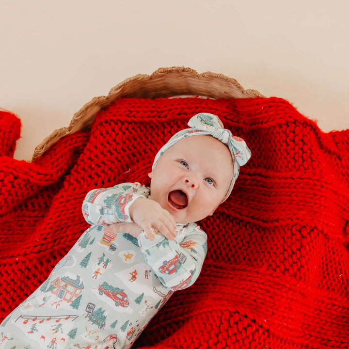 Copper Pearl Long Sleeve Body Suit - Snowy SLopes