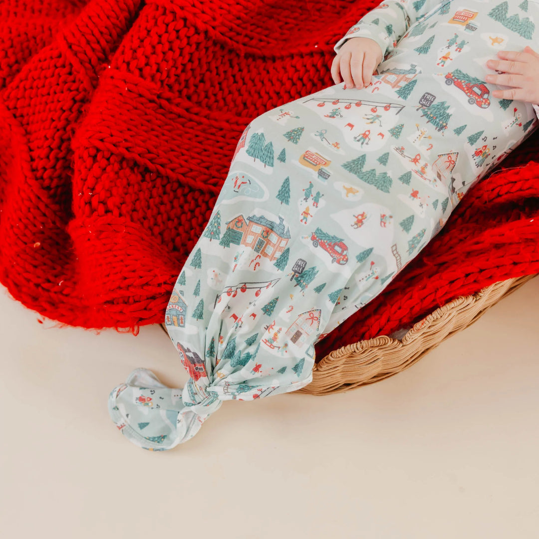 Copper Pearl Long Sleeve Body Suit - Snowy SLopes