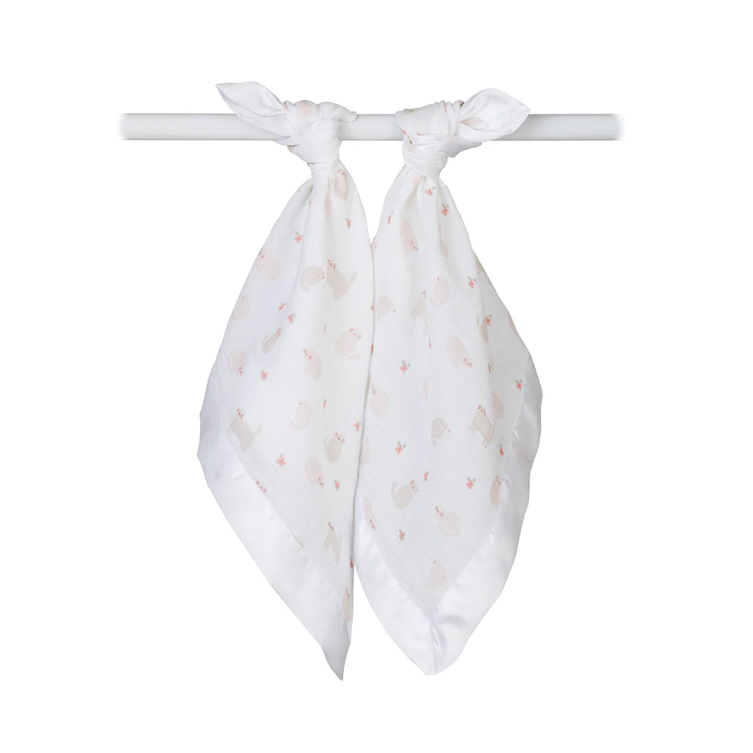 Lulujo Muslin Cotton Security Blankets