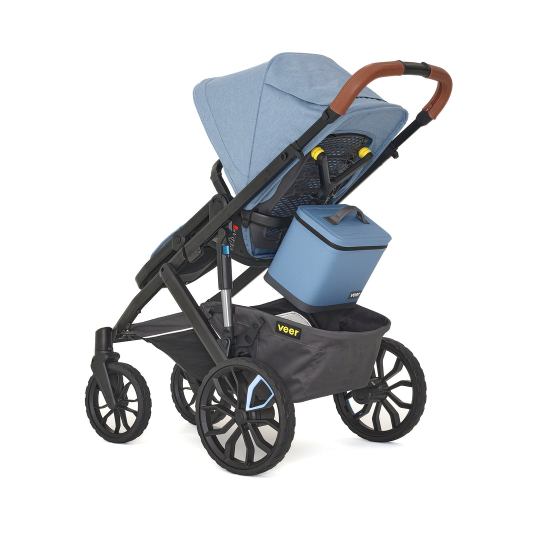veer double stroller wagon Veer Switch&Roll Luxe Single-to-Double Stroller Bundle with Leather Ki – Baby Grand