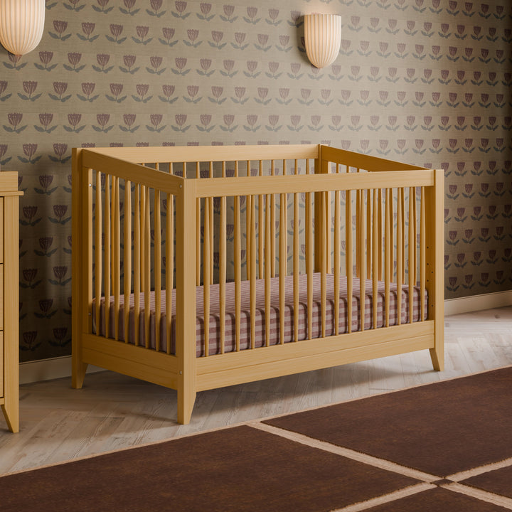 Babyletto Sprout 4-in-1 Convertible Crib with Toddler Bed Conversion Kit